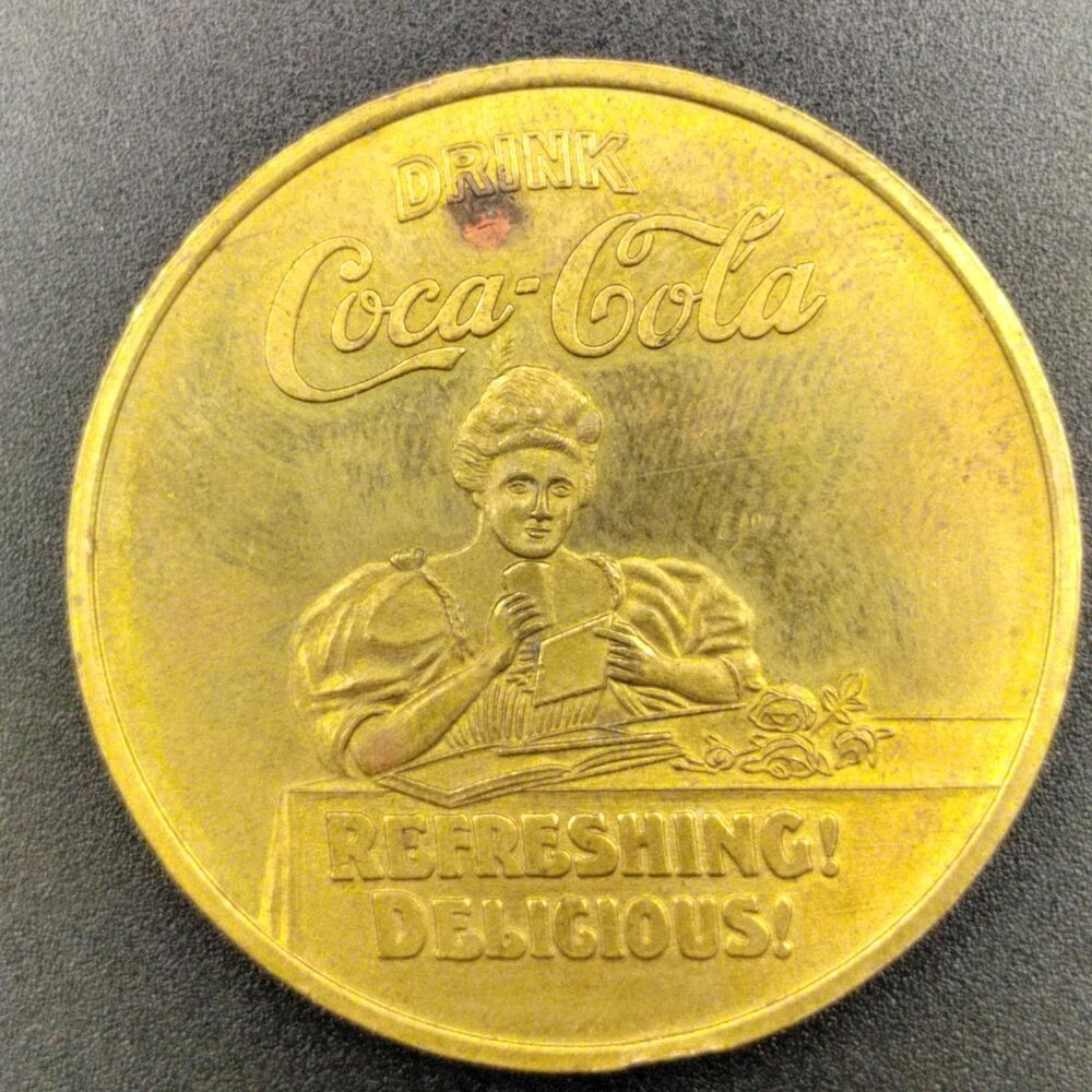 Coca-Cola 75th Anniversary Token 1901-1976 Louisville KY Bottler Contract